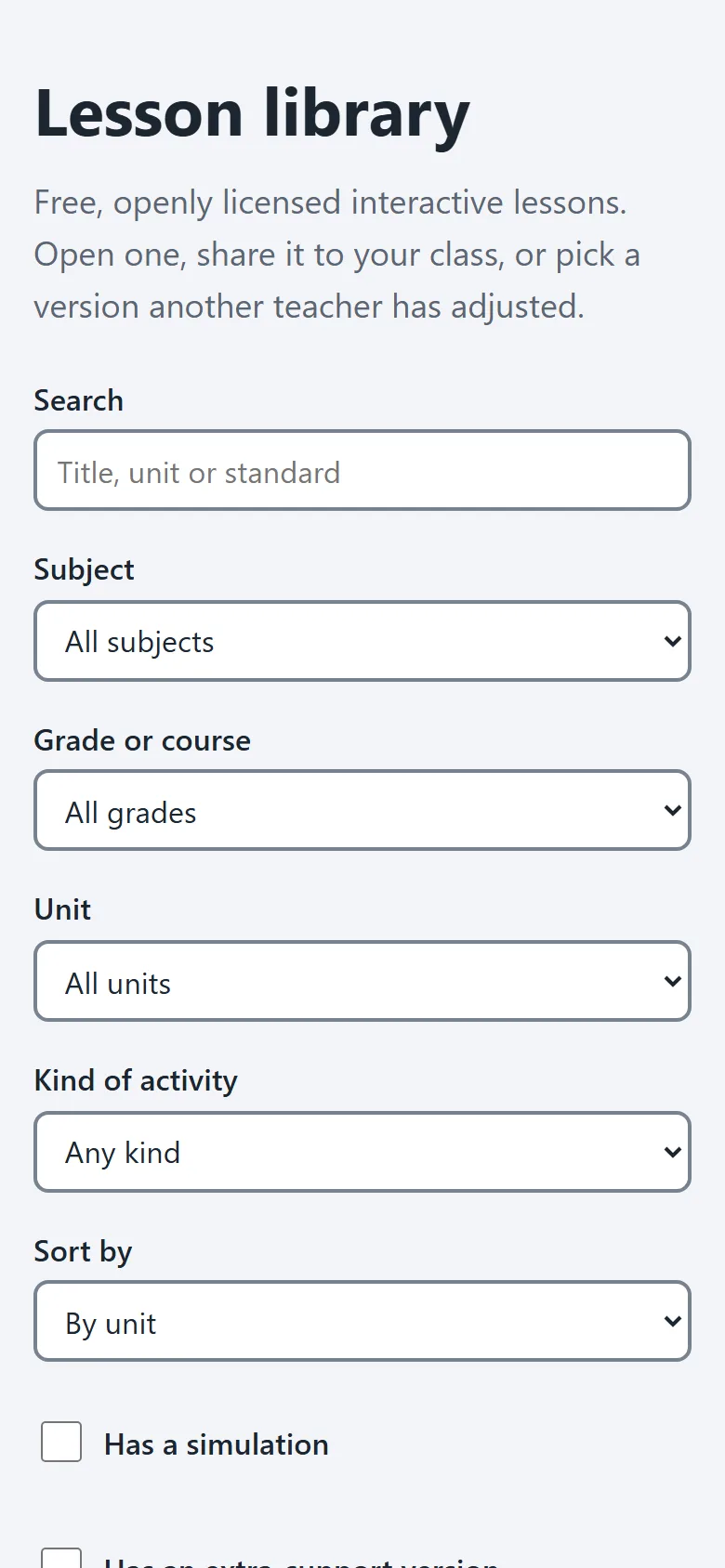 Screenshot of Module Studio, 2 of 2